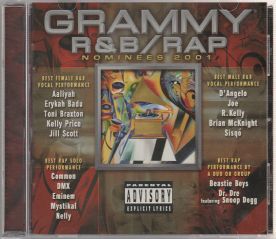 Grammy R&B/Rap Nominees 2001 (CD)-CDs-UnDigable Digs