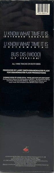 Grandmaster Flash "U Know What Time It Is (Extended Scratch)" (LongBox Cassette)-Cassette Tapes-UnDigable Digs