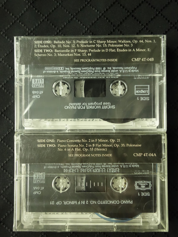Great Composers: Chopin (2xCassette)-Cassette Tapes-UnDigable Digs