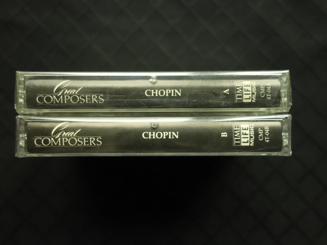 Great Composers: Chopin (2xCassette)-Cassette Tapes-UnDigable Digs