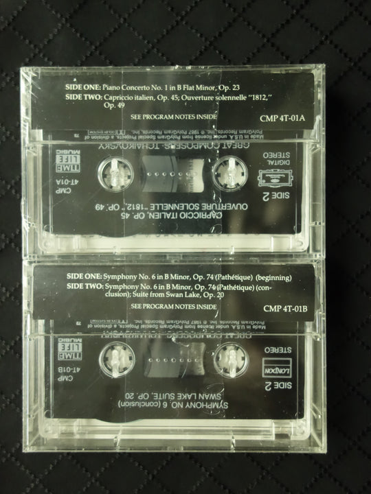 Great Composers: Tchaikovsky (2xCassette)-Cassette Tapes-UnDigable Digs
