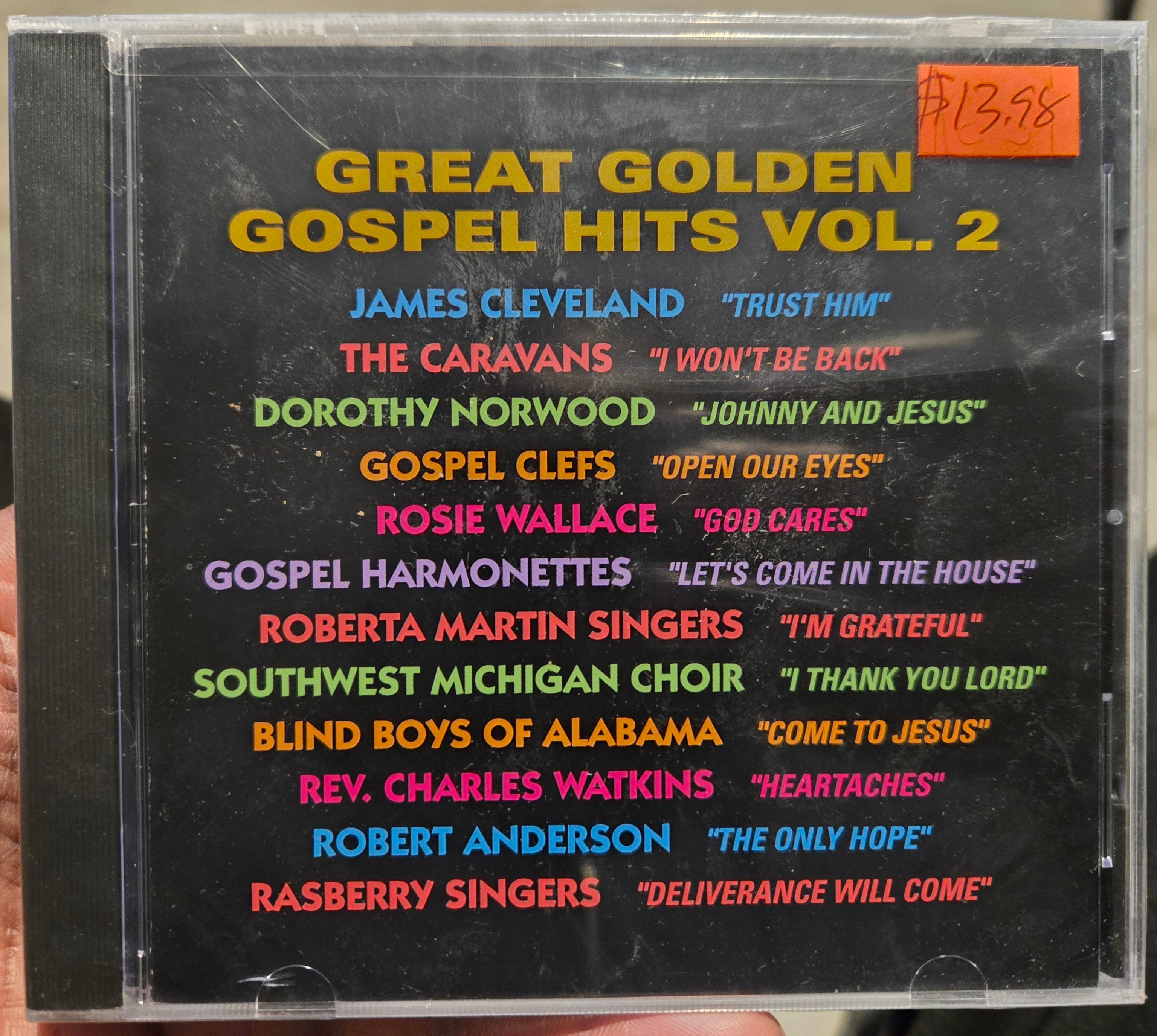 Great Golden Gospel Hits Vol. 2 (CD)-CDs-UnDigable Digs