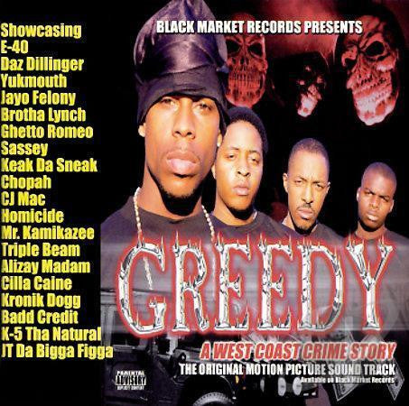 Greedy: A West Coast Crime Story (CD)-CDs-UnDigable Digs