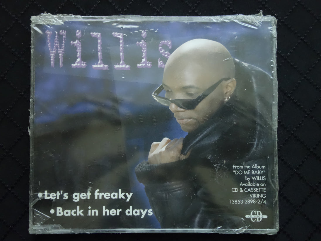 Gregg Willis "Let's Get Freaky / Back In Her Days" (CD Single)-CDs-UnDigable Digs