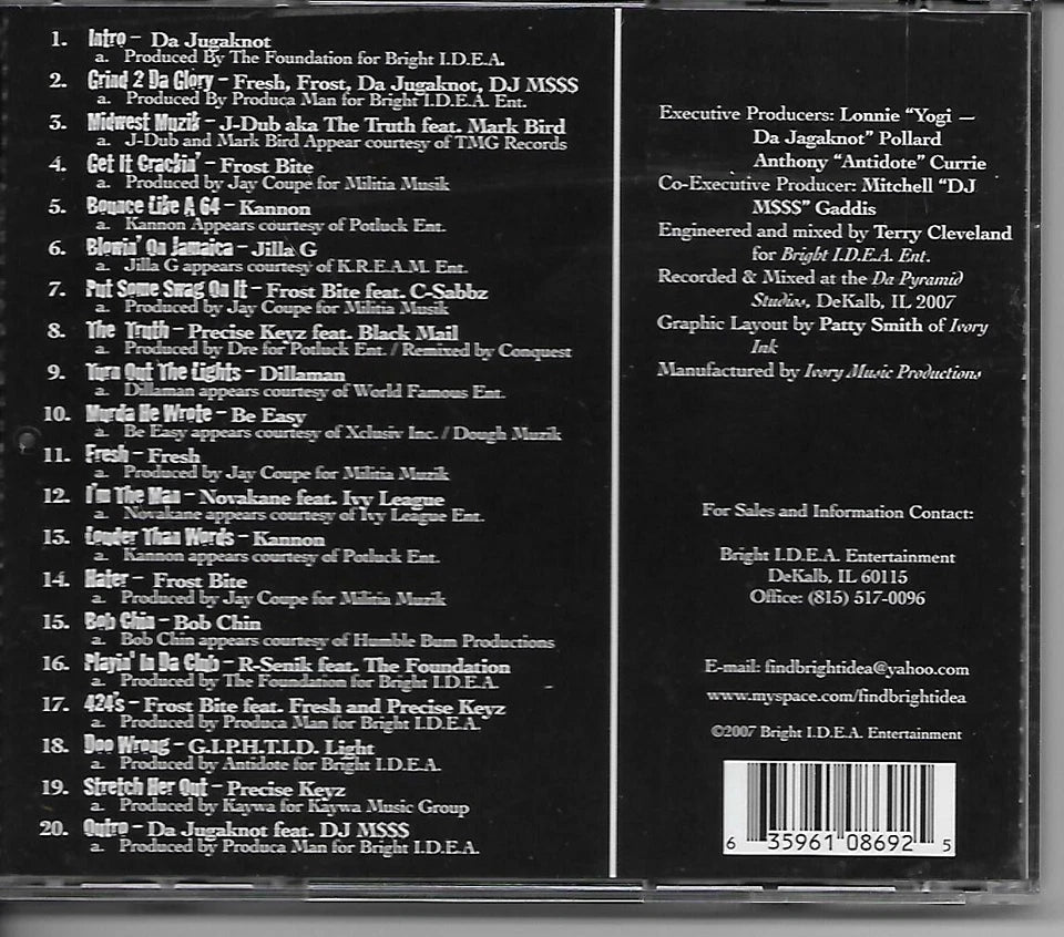 Grind II Glory Mix-Tape Vol. II (CD)-CDs-UnDigable Digs