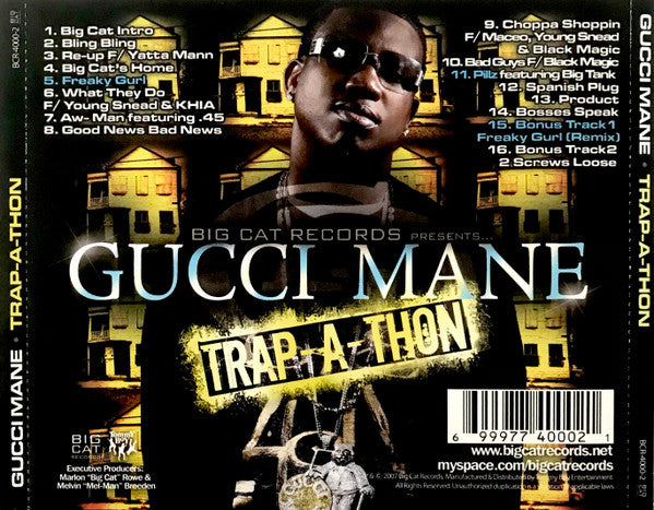 Gucci Mane "Trap-A-Thon" (CD+DVD)-CDs-UnDigable Digs
