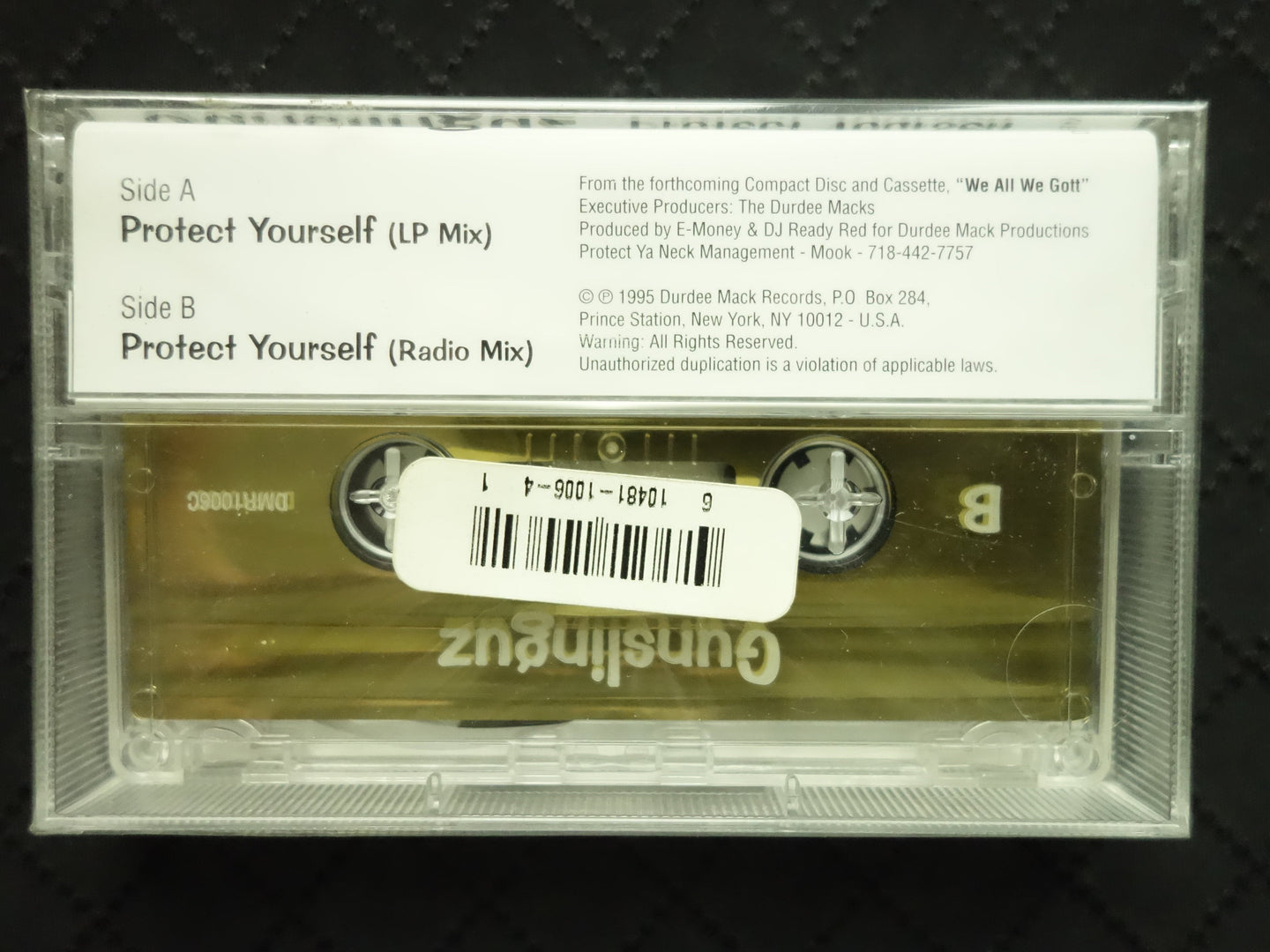 Gunslinguz "Protect Yourself" (Single)-Cassette Tapes-UnDigable Digs