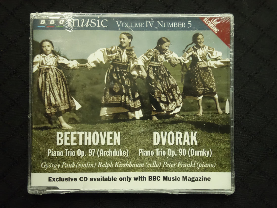 Gyorgy Pauk / Ralph Kirshbaum / Peter Frankl "Beethoven Piano Trio Op. 97 (Archduke) / Dvorak Piano Trio Op. 90 (Dumky)" (CD)-CDs-UnDigable Digs