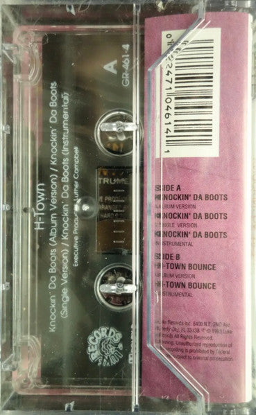 H-Town "Knockin' Da Boots" (Maxi-Single)-Cassette Tapes-UnDigable Digs