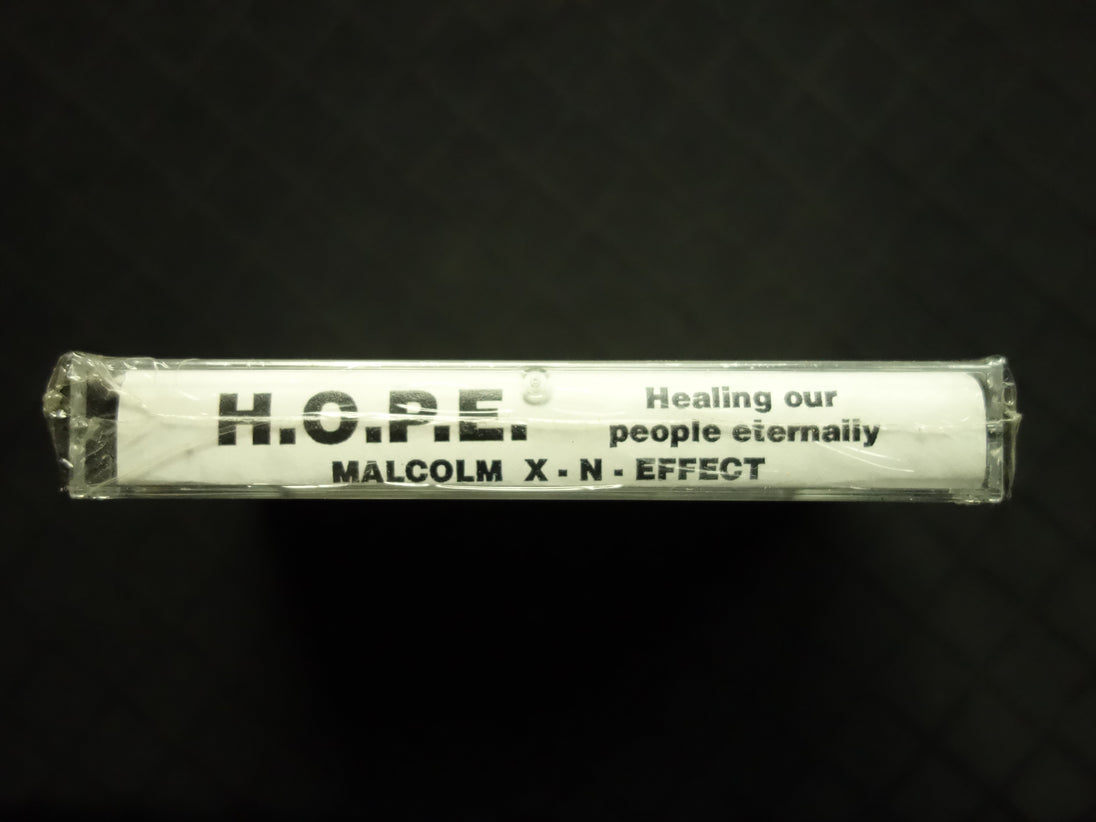 H.O.P.E. "Malcolm X - N - Effect" (Double Maxi-Single)-Cassette Tapes-UnDigable Digs
