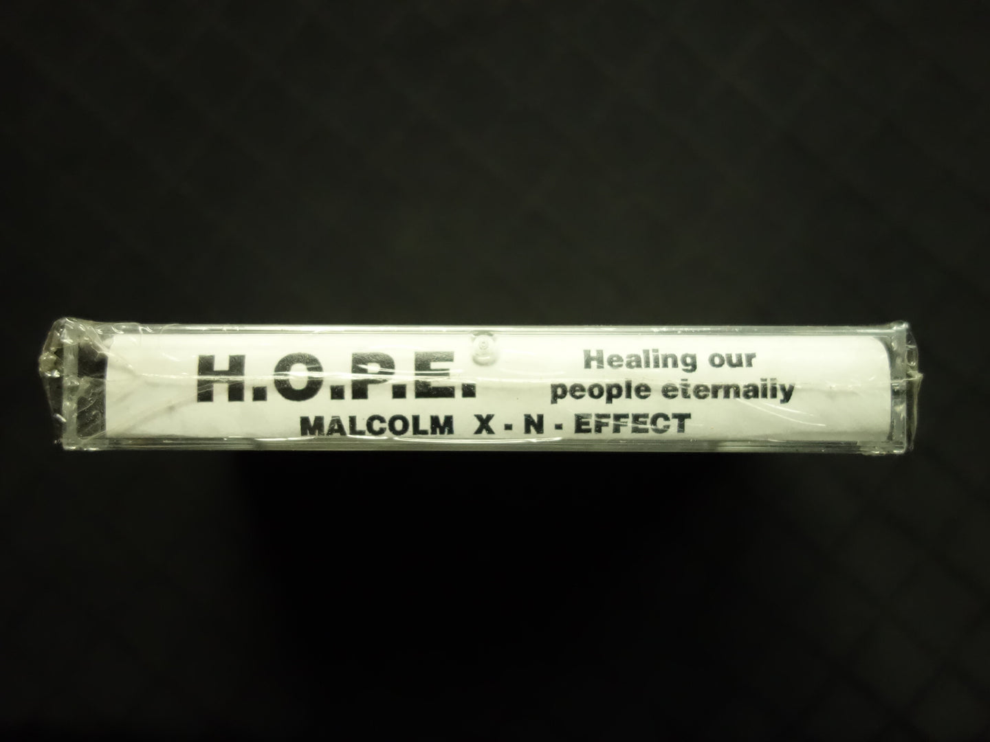 H.O.P.E. "Malcolm X - N - Effect" (Double Maxi-Single)-Cassette Tapes-UnDigable Digs