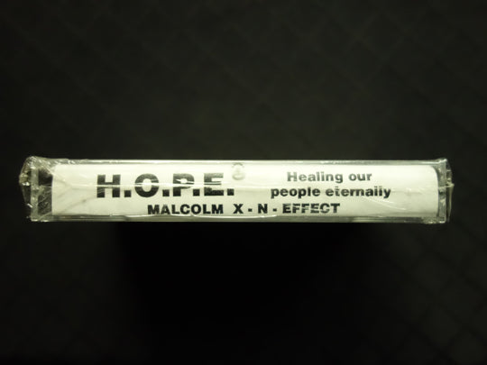H.O.P.E. "Malcolm X - N - Effect" (Double Maxi-Single)-Cassette Tapes-UnDigable Digs