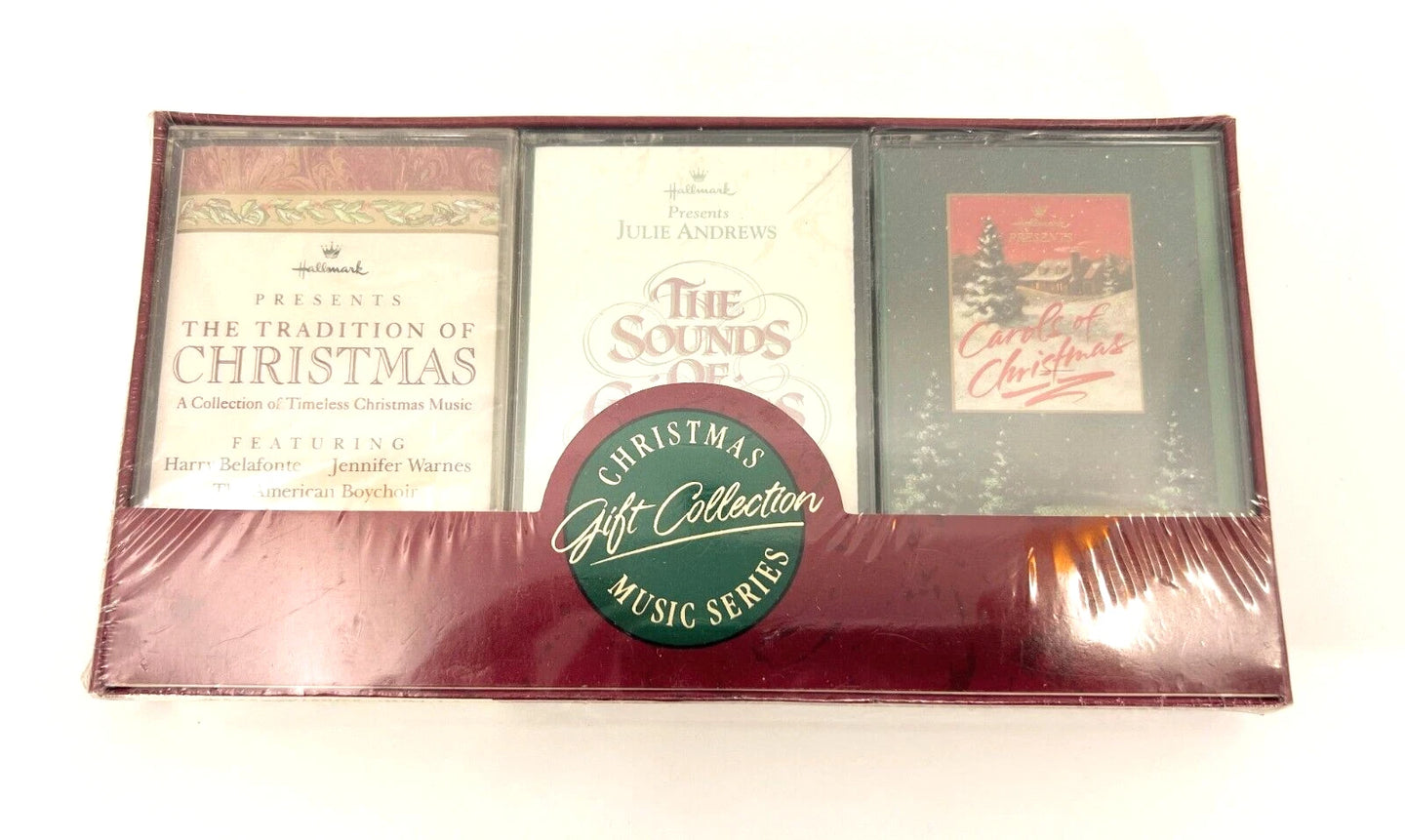Hallmark Christmas Music Series Gift Collection (3xCass)-Cassette Tapes-UnDigable Digs
