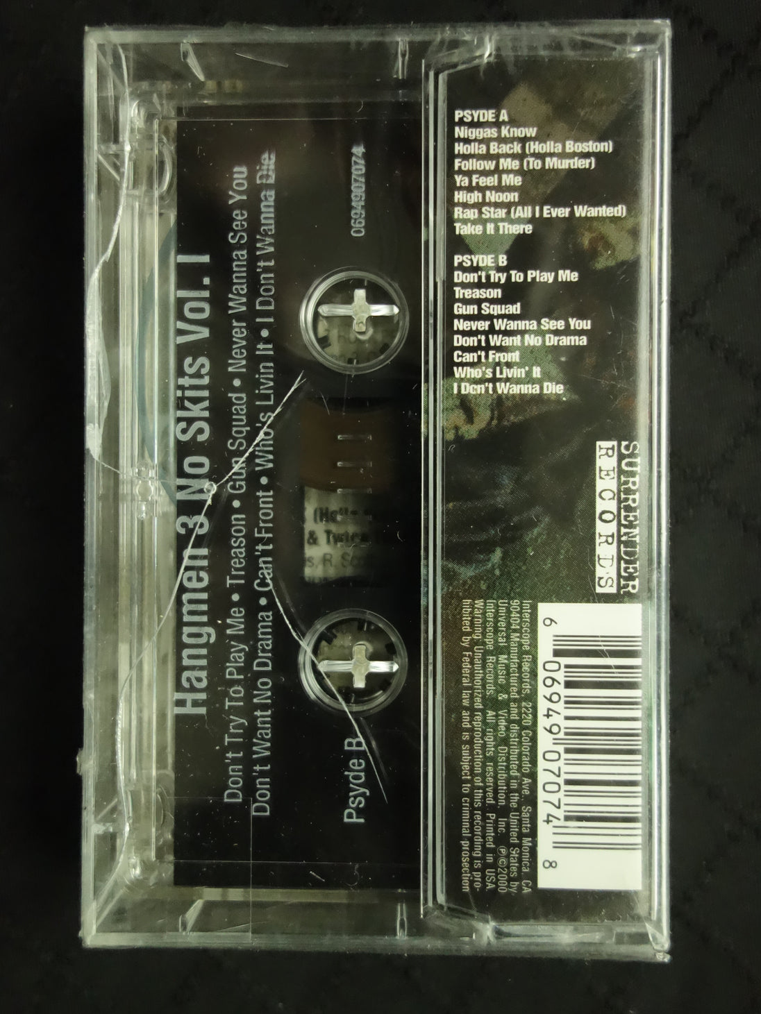 Hangmen 3 "No Skits Vol. 1"-Cassette Tapes-UnDigable Digs