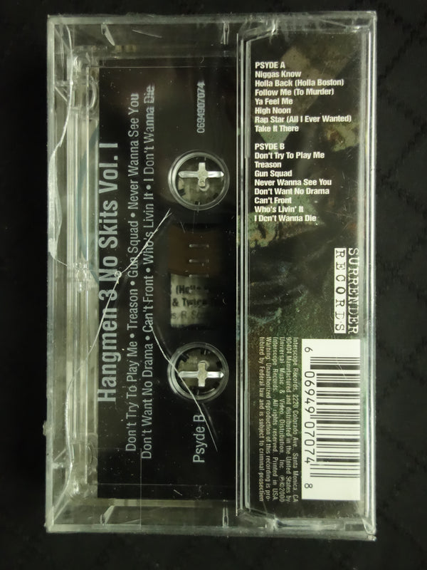 Hangmen 3 "No Skits Vol. 1"-Cassette Tapes-UnDigable Digs