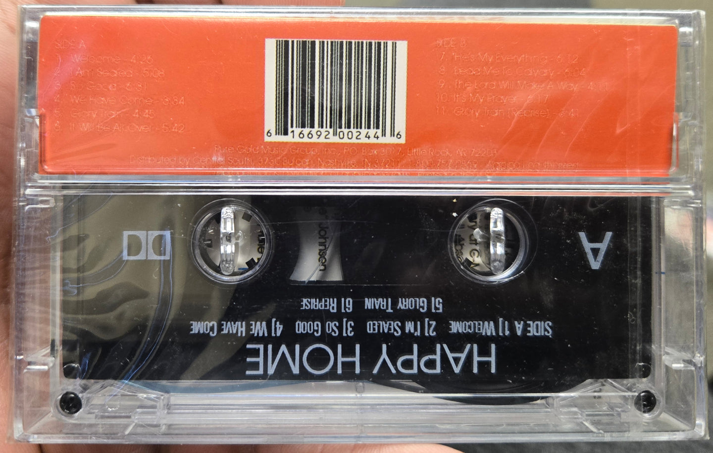 Happy Home Baptist Church f; Rev. Lawrence Thompson "Back To The Basics"-Cassette Tapes-UnDigable Digs