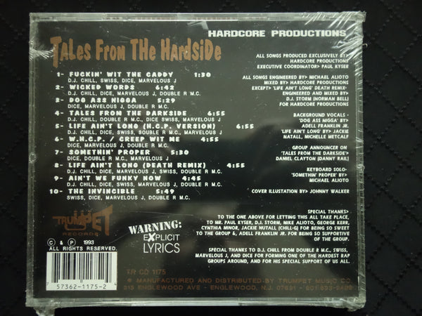 Hardcore Productions "Tales From The Hardside" (CD)-CDs-UnDigable Digs