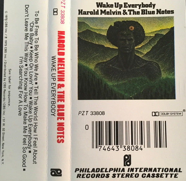 Harold Melvin And The Blue Notes "Wake Up Everybody"-Cassette Tapes-UnDigable Digs