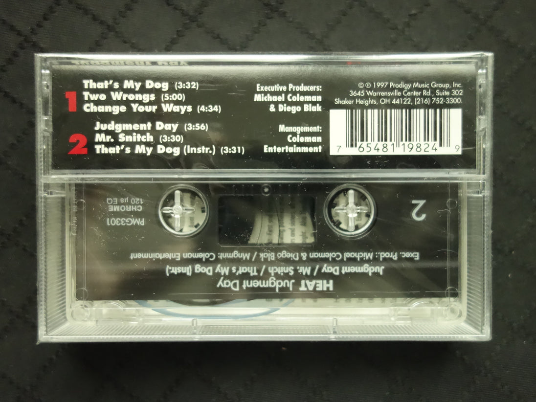 Heat "Judgment Day"-Cassette Tapes-UnDigable Digs