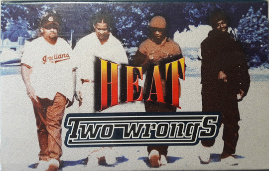 Heat "Two Wrongs" (Cassette Single)-Cassette Tapes-UnDigable Digs