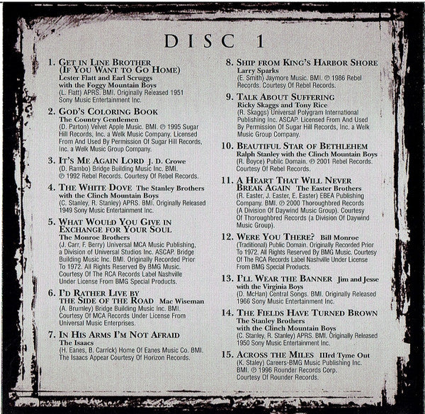 Heaven Bound: The Best Of Bluegrass Gospel (2xCD)-CDs-UnDigable Digs