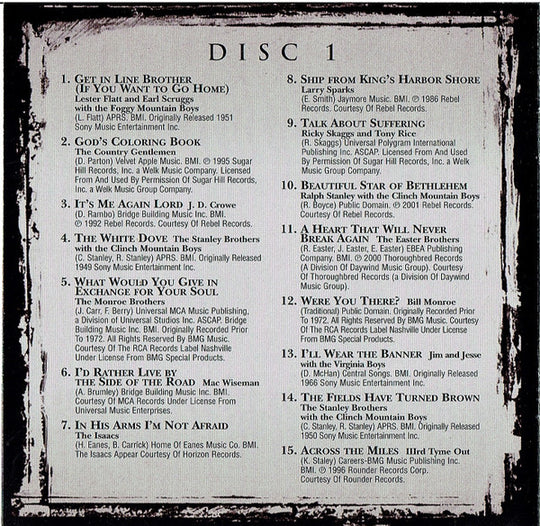 Heaven Bound: The Best Of Bluegrass Gospel (2xCD)-CDs-UnDigable Digs