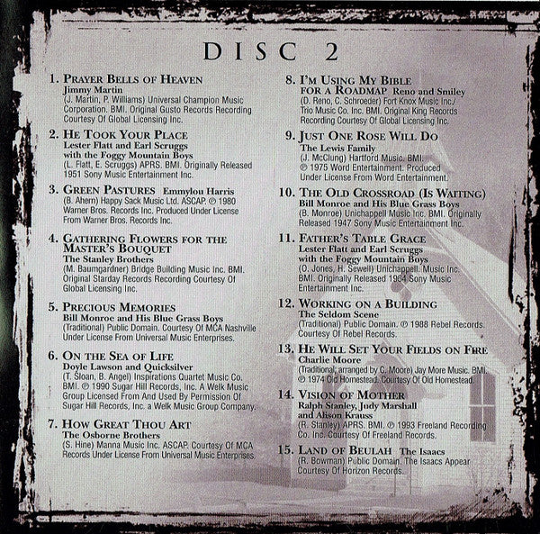 Heaven Bound: The Best Of Bluegrass Gospel (2xCD)-CDs-UnDigable Digs
