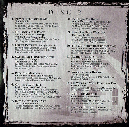 Heaven Bound: The Best Of Bluegrass Gospel (2xCD)-CDs-UnDigable Digs