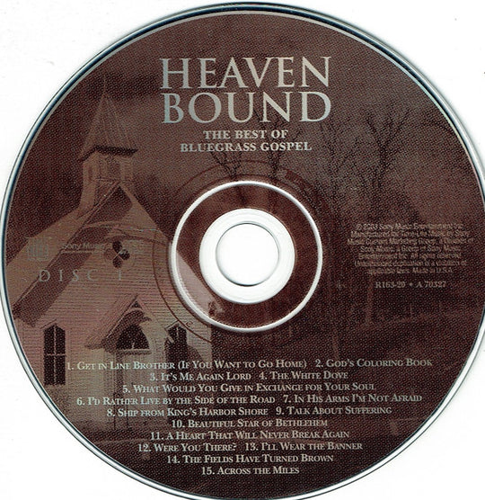 Heaven Bound: The Best Of Bluegrass Gospel (2xCD)-CDs-UnDigable Digs
