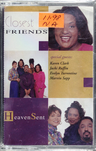 HeavenSent "Closest Friends"-Cassette Tapes-UnDigable Digs
