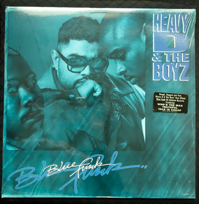 Heavy D. & The Boyz "Blue Funk" (LP)-Vinyl Records-UnDigable Digs