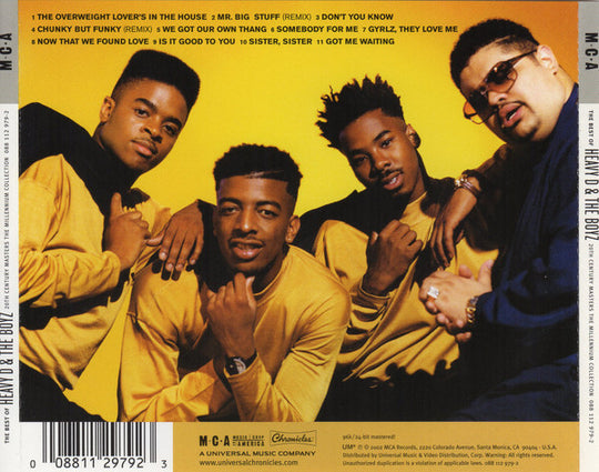 Heavy D. & The Boyz "The Best Of Heavy D & The Boyz" (CD)-CDs-UnDigable Digs