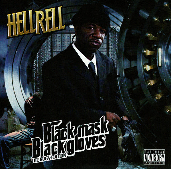 Hell Rell "Black Mask Black Gloves (The Ruga Edition)" (CD)-CDs-UnDigable Digs