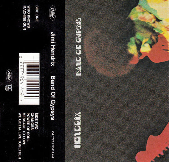 Hendrix "Band Of Gypsys"-Cassette Tapes-UnDigable Digs