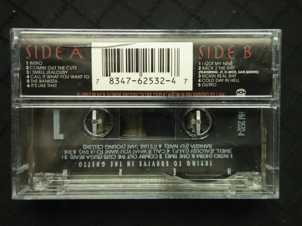 Herm "Trying To Survive In The Ghetto"-Cassette Tapes-UnDigable Digs