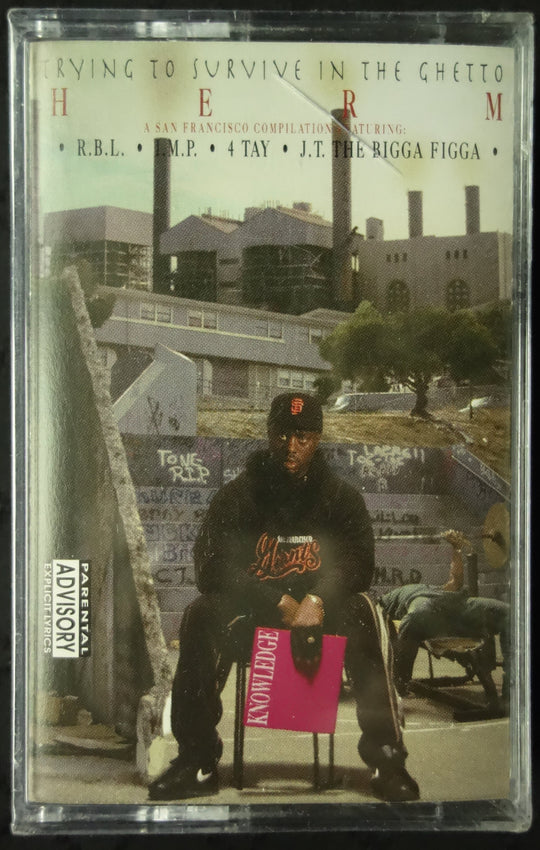 Herm "Trying To Survive In The Ghetto"-Cassette Tapes-UnDigable Digs