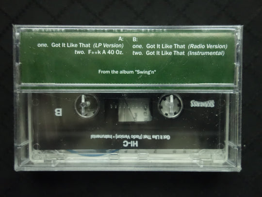 Hi-C "Got It Like That" (Maxi-Single)-Cassette Tapes-UnDigable Digs