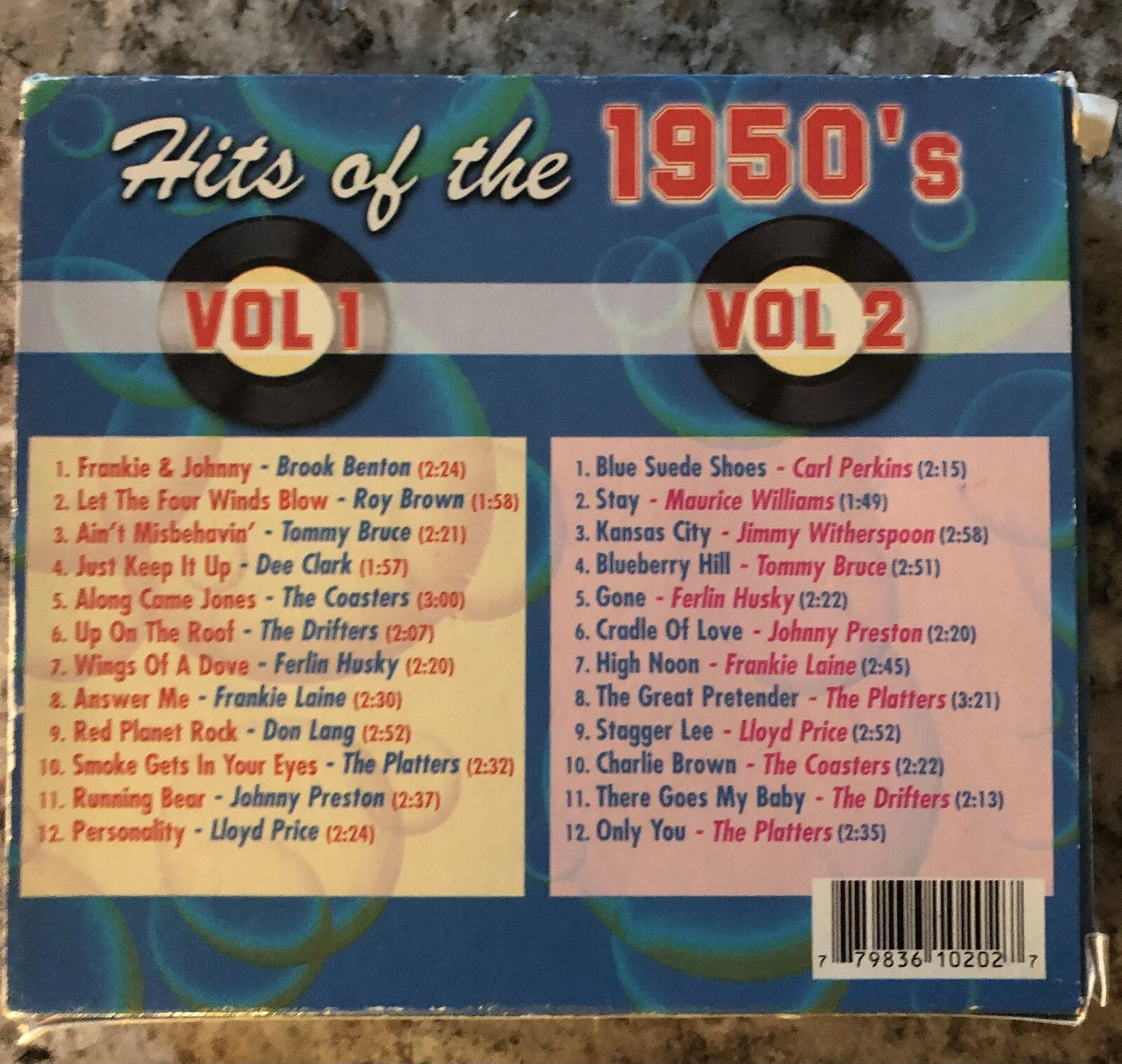 Hits Of The 1950's (2xCD)-CDs-UnDigable Digs