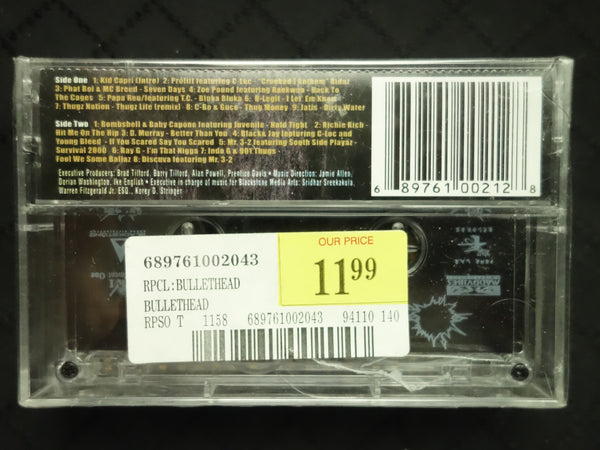 Hot 104 Presents: Bullethead (Soundtrack)-Cassette Tapes-UnDigable Digs