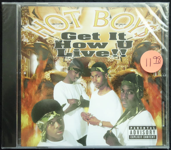 Hot Boys "Get It How U Live!!" (CD)-CDs-UnDigable Digs