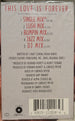 Howard Hewett "This Love Is Forever (Remixes)" (Single)-Cassette Tapes-UnDigable Digs