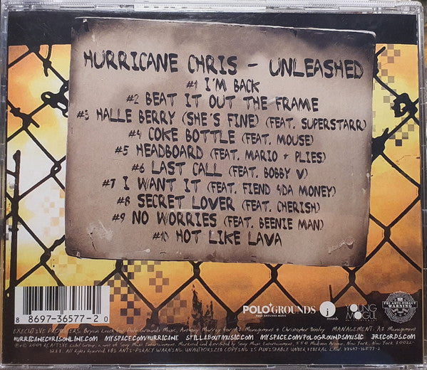 Hurricane Chris "Unleashed" (CD)-CDs-UnDigable Digs