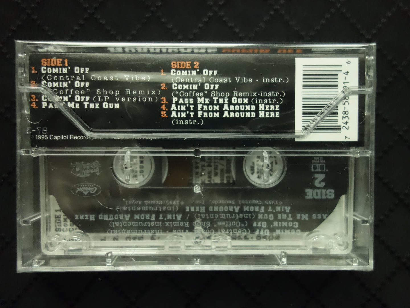 Hurricane "Comin' Off" (Maxi-Single)-Cassette Tapes-UnDigable Digs