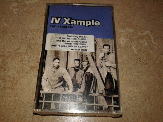 IV Xample "For Example"-Cassette Tapes-UnDigable Digs