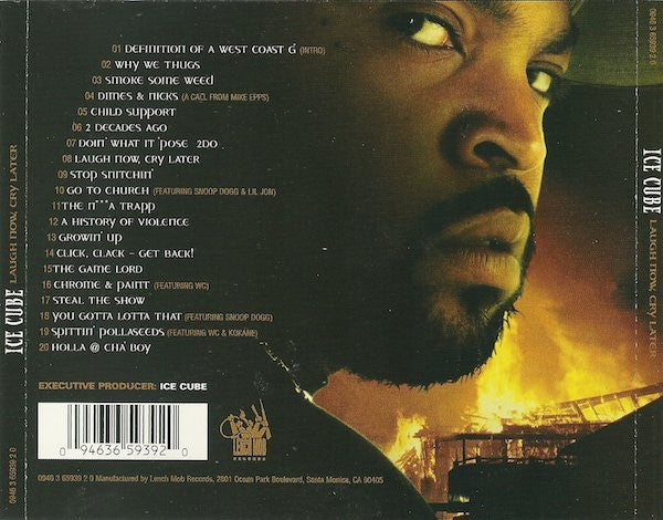 Ice Cube "Laugh Now, Cry Later" (CD)-CDs-UnDigable Digs
