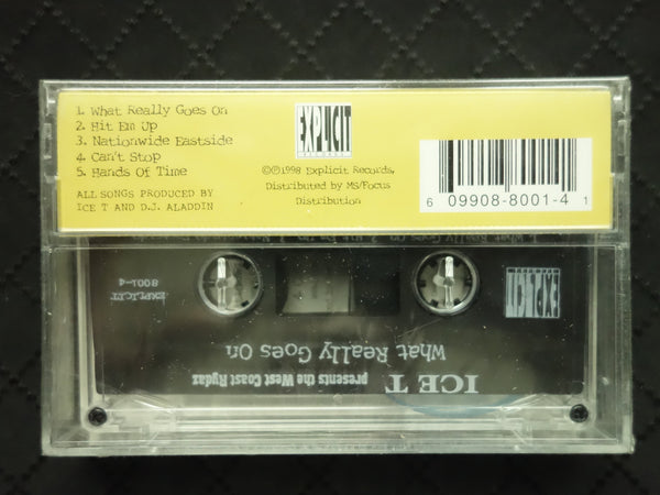 Ice-T Presents The West Coast Rydaz "What Really Goes On"-Cassette Tapes-UnDigable Digs