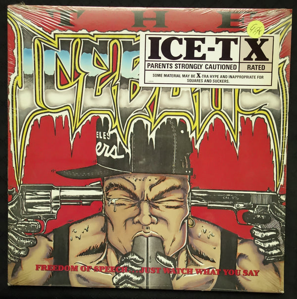 Ice-T "The Iceberg (Freedom Of Speech... Just Watch What You Say)" (LP)-Vinyl Records-UnDigable Digs