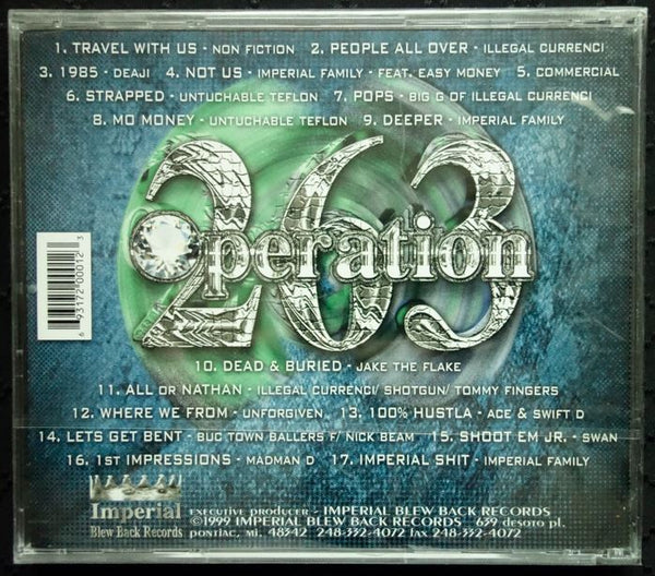 Imperial Blew Back Records "Operation 263" (CD)-CDs-UnDigable Digs