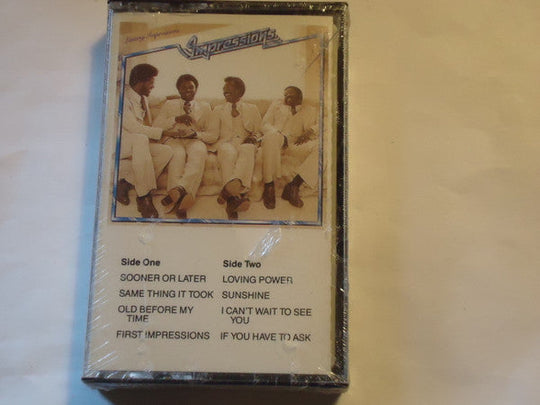 Impressions "Lasting Impressions"-Cassette Tapes-UnDigable Digs