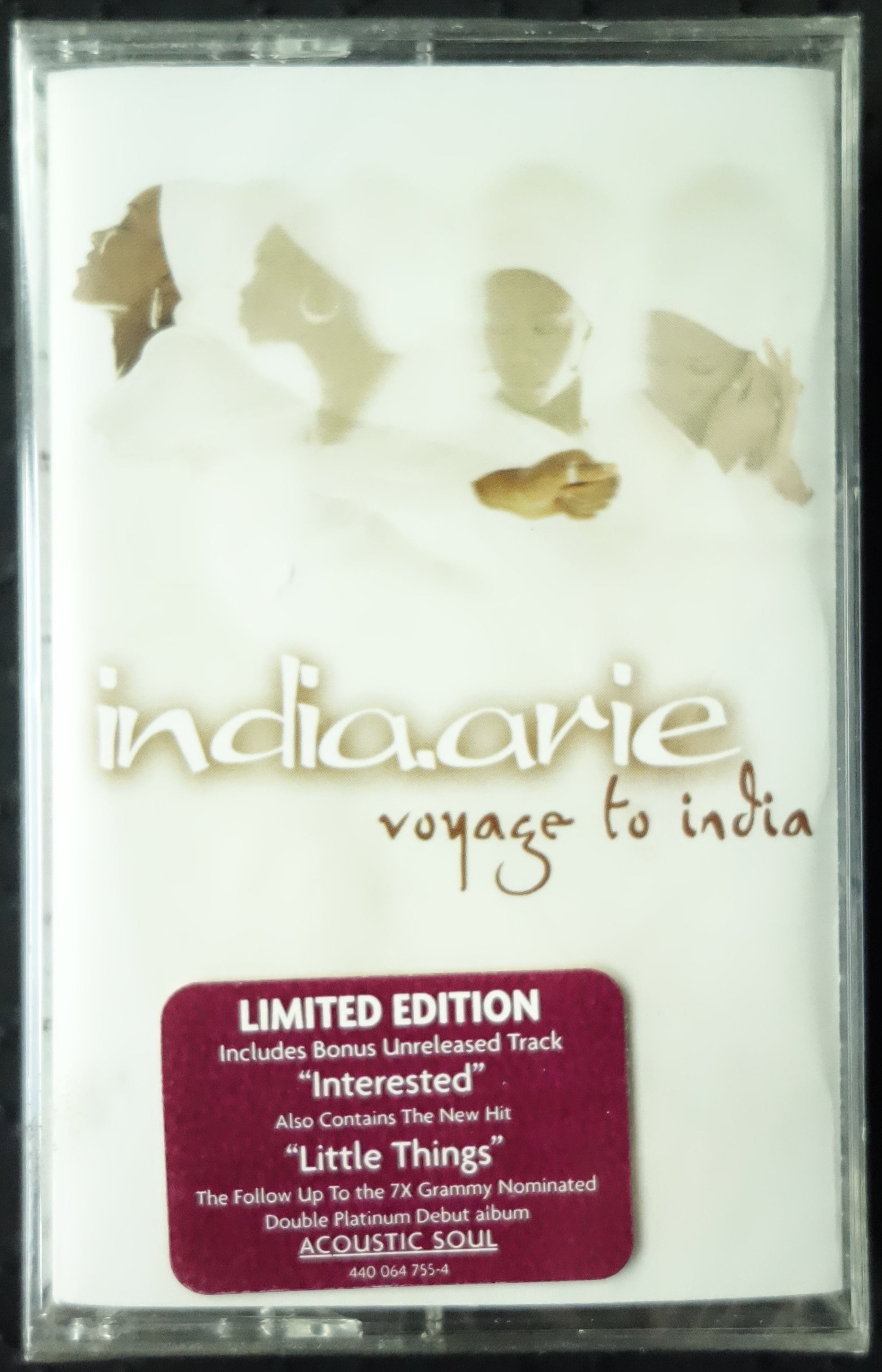 India.Arie "Voyage To India"-Cassette Tapes-UnDigable Digs